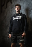 Padel Hoodie [Black / White] Padel Sportswear