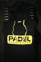 Sudadera Padel [Negra/Amarillo] "Padel Sportswear"