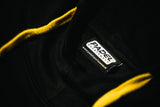Padel Hoodie [zwart / geel] "Padel Sportswear"