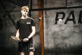 Padel t-shirt 2023 Padel Sportswear ademend Zwart