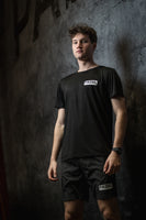 Padel tričko 2023 Padel Sportswear prodyšné černé