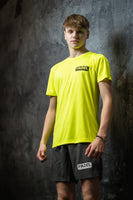 Padel t-shirt 2023 Padel Sportswear ademend Geel