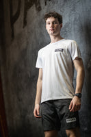 Padel T-Shirt 2023 Padel Sportswear atmungsaktiv Weiß