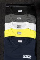Padel tričko 2023 Padel Sportswear prodyšné bílé