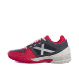 Munich X Atomik (black/grey/red) padel shoe