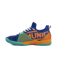 Munich X Oxygen Padel shoe (orange/blue/green)