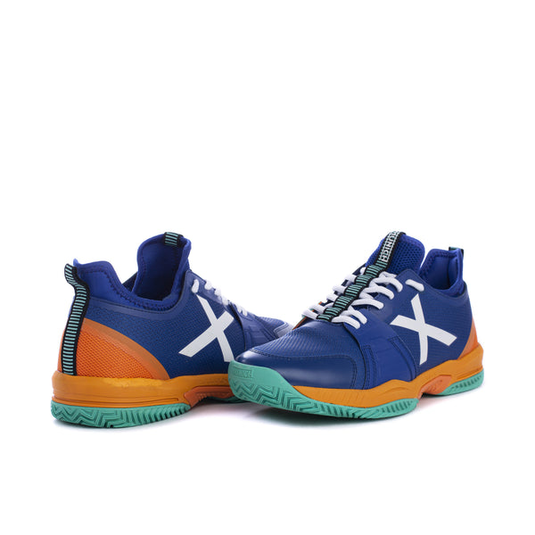 verlamming wenselijk Wereldwijd Munich X Oxygen Padel schoen (oranje/blauw/groen) – Padel Sportswear