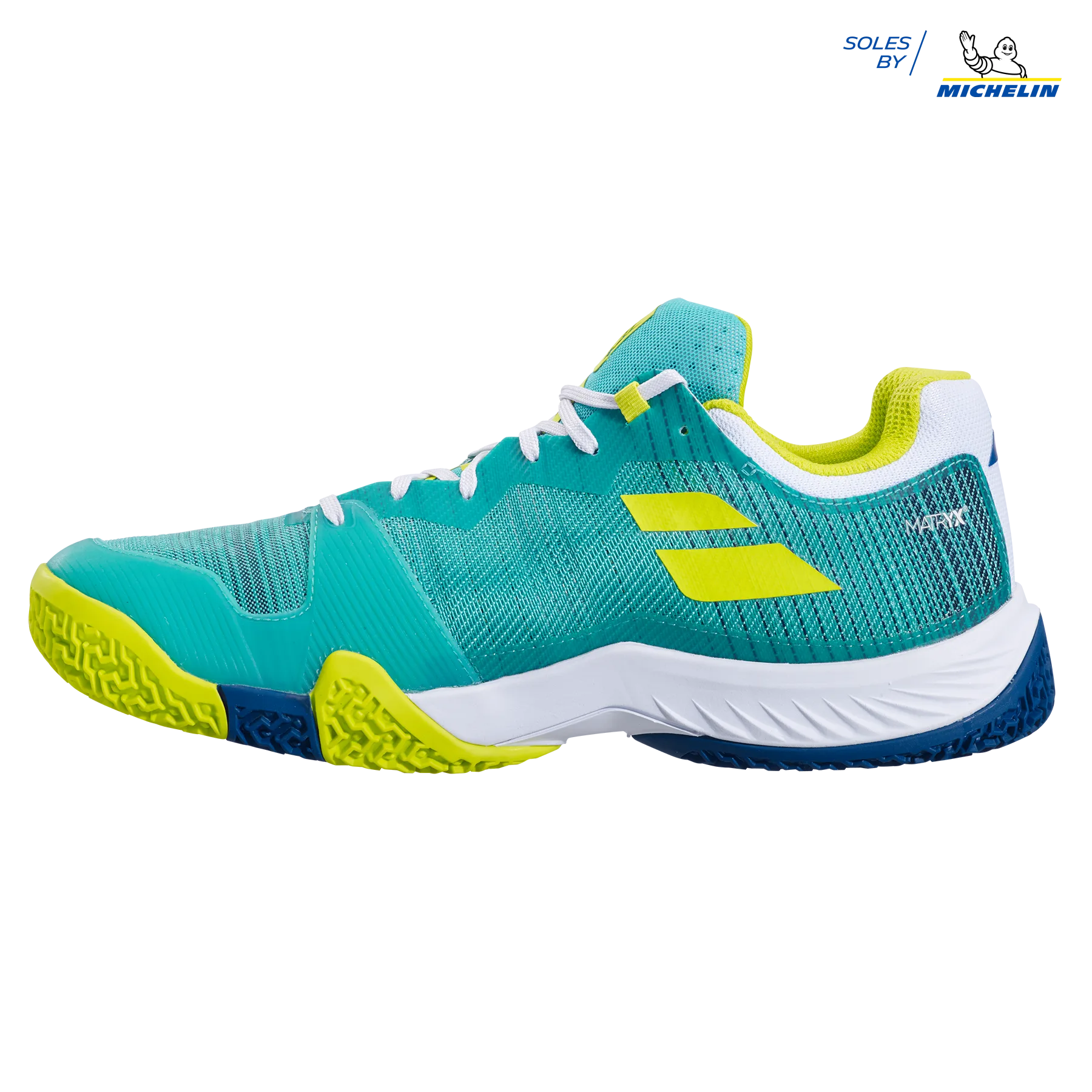 30S21752-JET_PREMURA_M-8004-2-int Babolat Jet Premura Padel schoen Geel/Groen, foto 2