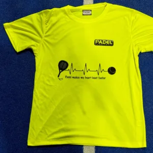 Padel T-shirt “Special” Heartbeat | Padel Sportswear S-XXL, foto 2
