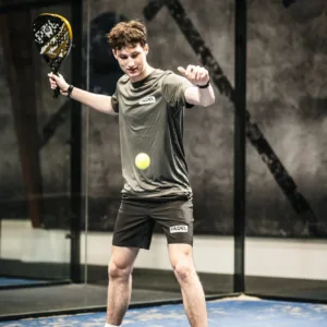 Padel t-shirt 2023 Padel Sportswear ademend Grijs, foto 3