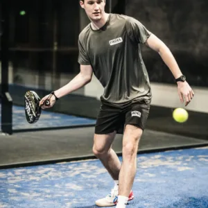 Padel t-shirt 2023 Padel Sportswear ademend Grijs, foto 4