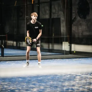 Padel t-shirt 2023 Padel Sportswear ademend Zwart, foto 6