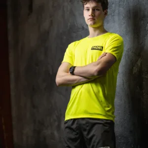 Padel t-shirt 2023 Padel Sportswear ademend Geel, foto 6