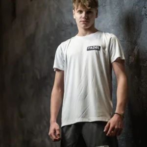 Padel t-shirt 2023 Padel Sportswear ademend Wit, foto 6