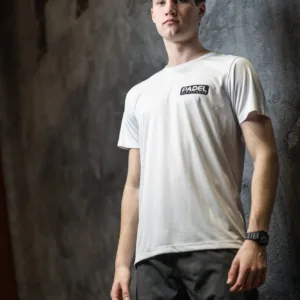 Padel t-shirt 2023 Padel Sportswear ademend Wit, foto 2