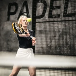 Padel t-shirt dames 2023 Padel Sportswear ademend Navy Blue, foto 5
