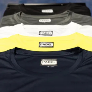 Padel t-shirt 2023 Padel Sportswear ademend Geel, foto 9