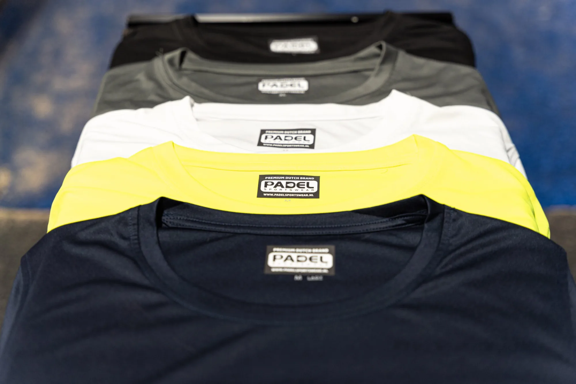 PadelSportswear070_767d223d-431e-48d8-9d7b-3a2a73bc6329 Padel t-shirt 2023 Padel Sportswear ademend Zwart, foto 10