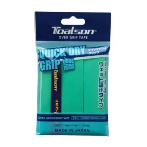 Toalson Quick Dry padel overgrip "sticky" mint groen
