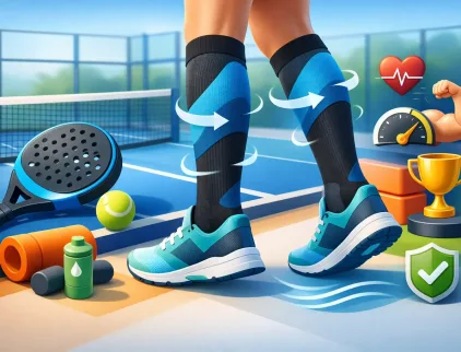 Compressiekousen padel voordelen uitgelegd