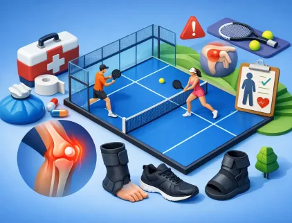 Gids padel blessurepreventie voor elk niveau