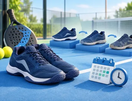 Hoe lang gaan padelschoenen mee in de praktijk?