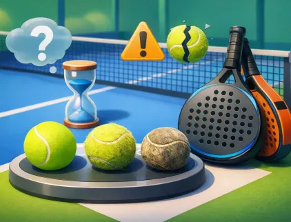Hoe vaak padelballen vervangen? Dit zijn de signalen