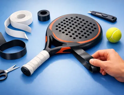 Hoe vervang je basisgrip op je padelracket?