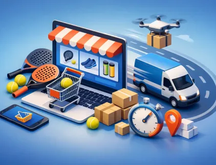 Padel webshop met snelle levering kiezen