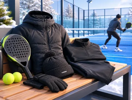 Padelkleding voor winterwedstrijden kiezen