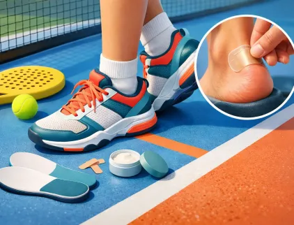 Padelschoenen inlopen zonder blaren doe je zo