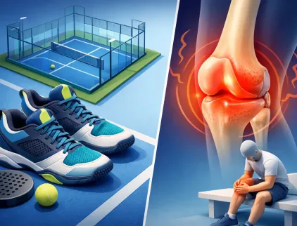 Padelschoenen kiezen bij knieklachten zonder pijn