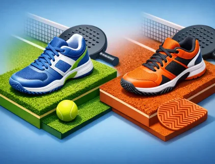 Padelschoenen omni of visgraat kiezen?